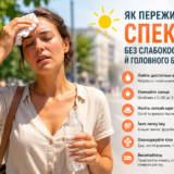 Як пережити спеку без слабкості й головного болю