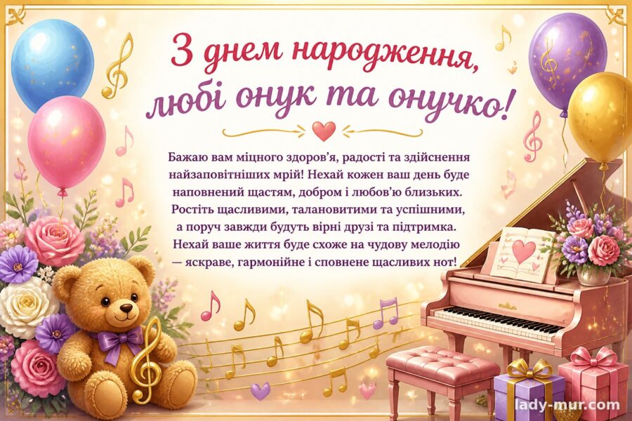 Для дорослого онука