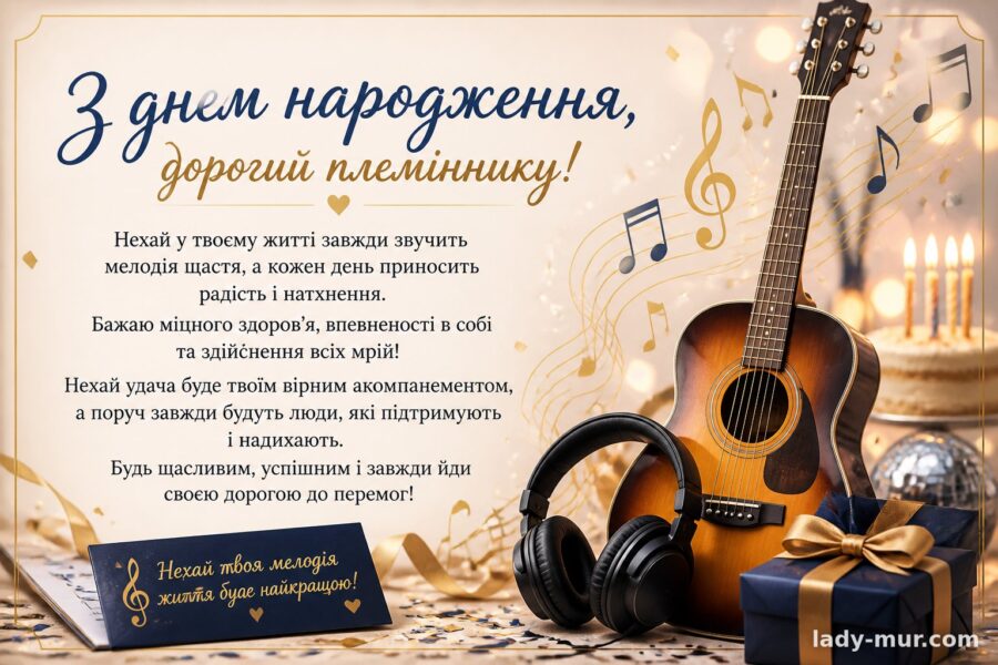 Для дорослого племінника
