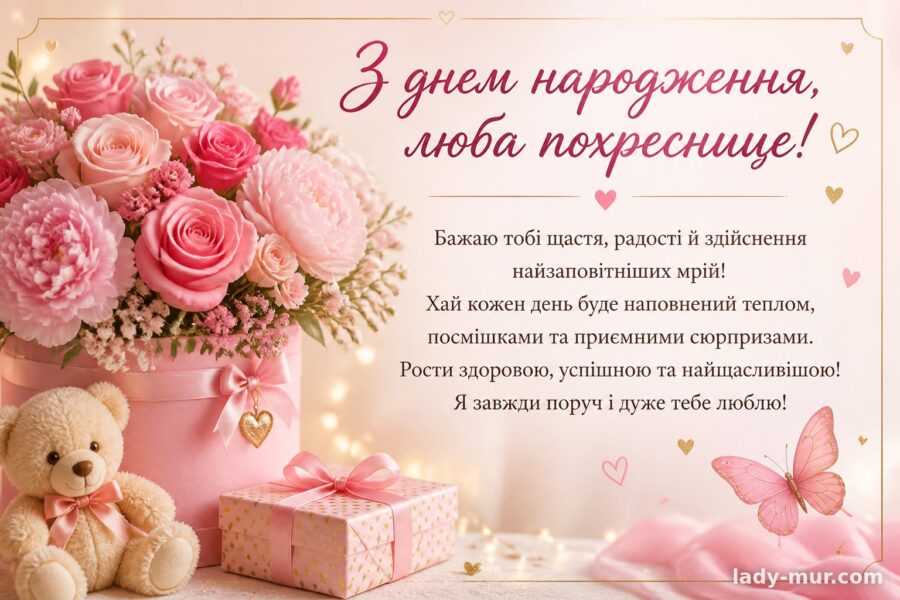 Для дорослої похресниці