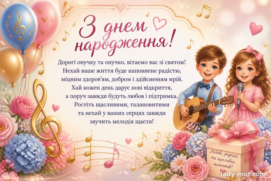 Для онука, який живе далеко