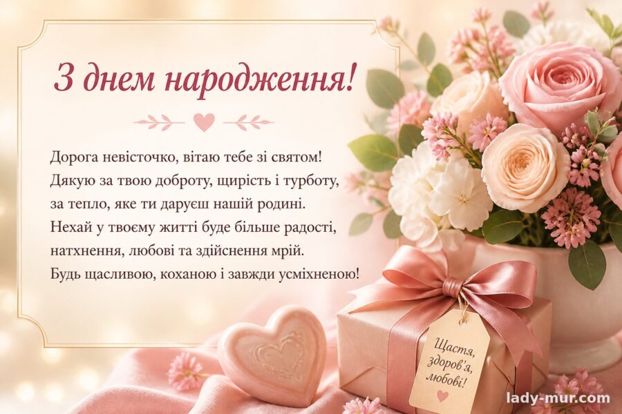 Для тещі від зятя