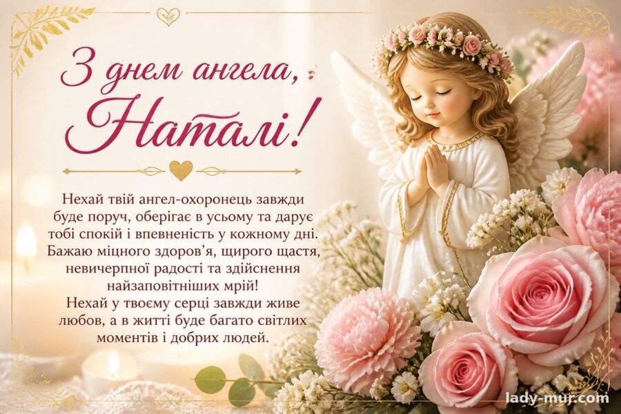 Прикольні привітання з днем ангела Наталії