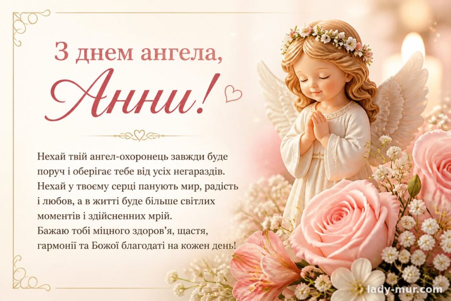 Привітання з Анною
