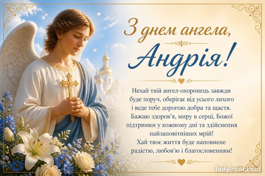 Привітання з днем Андрія
