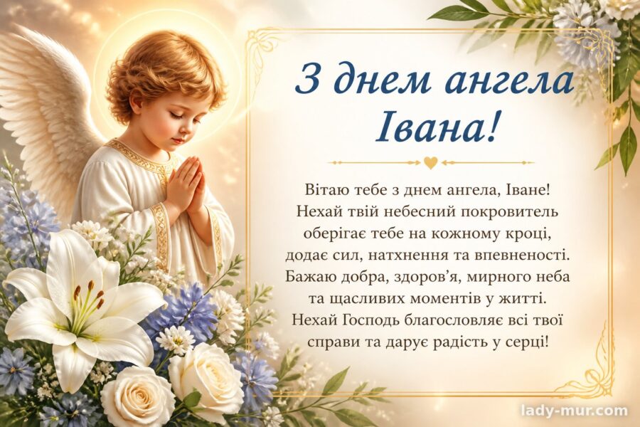 Привітання з Іваном