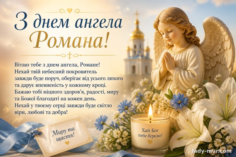 Привітання з Романом
